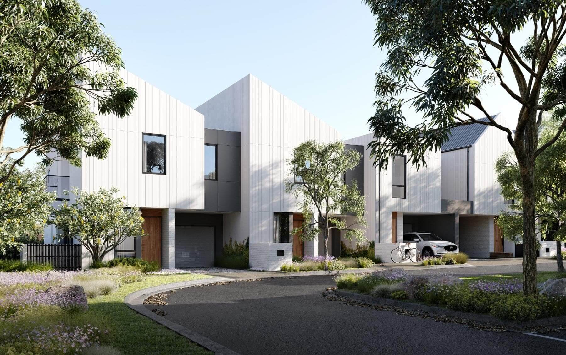 Northcote Eco Village non-slip floor coating enhances garage durability and safety.