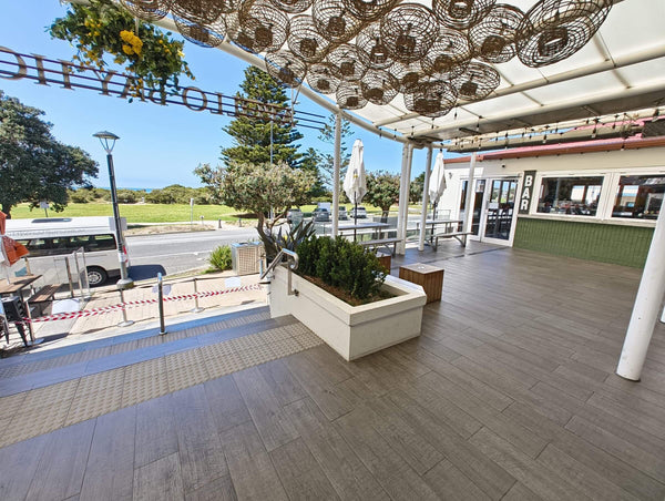 Easy to Maintain Slip-Resistant Tiles for Apollo Bay Hotel